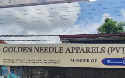 Acquiring Golden Needle Apparels Factory in Piliyandala