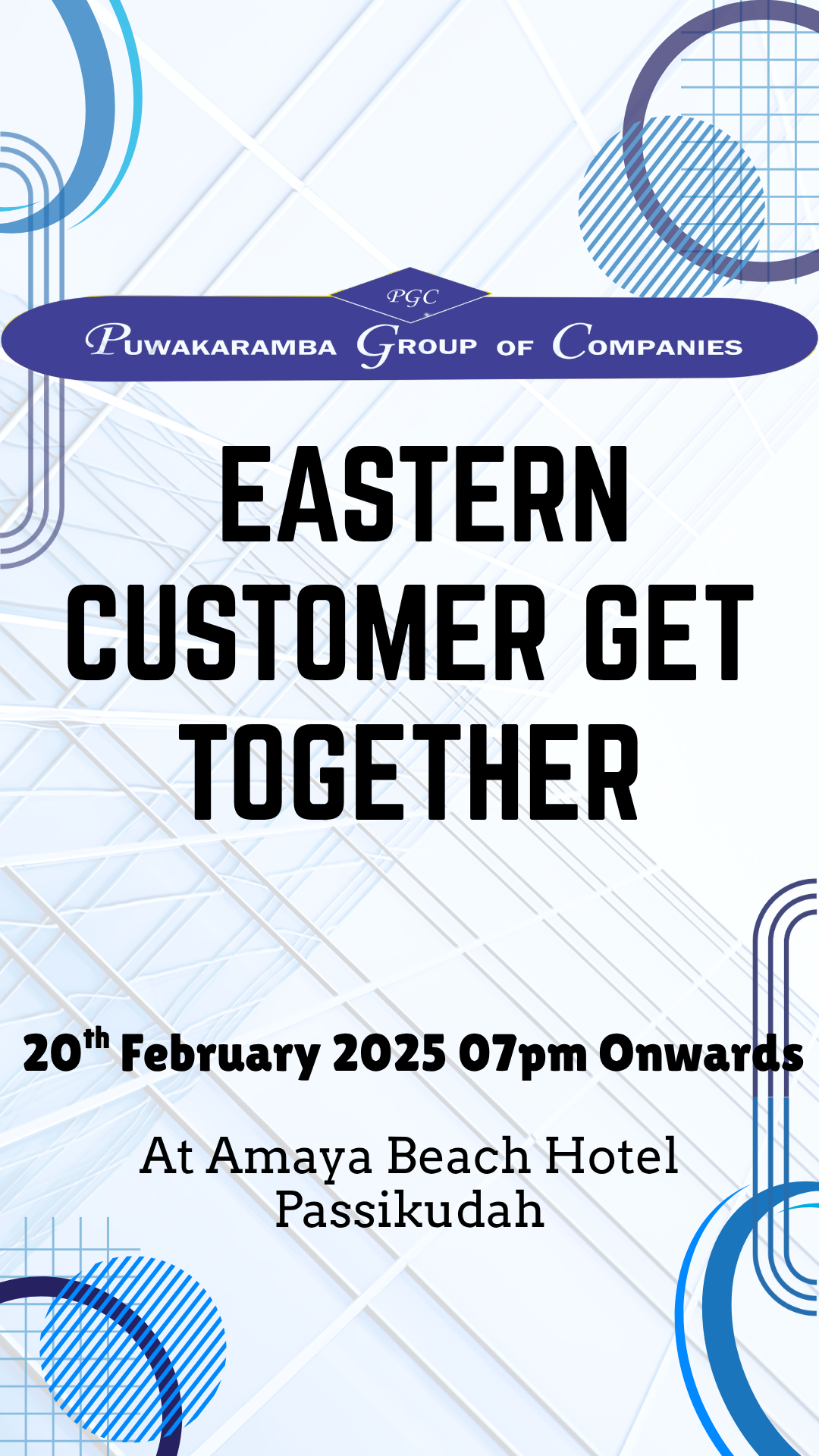 Eastern Province Customer Get Together – 2025